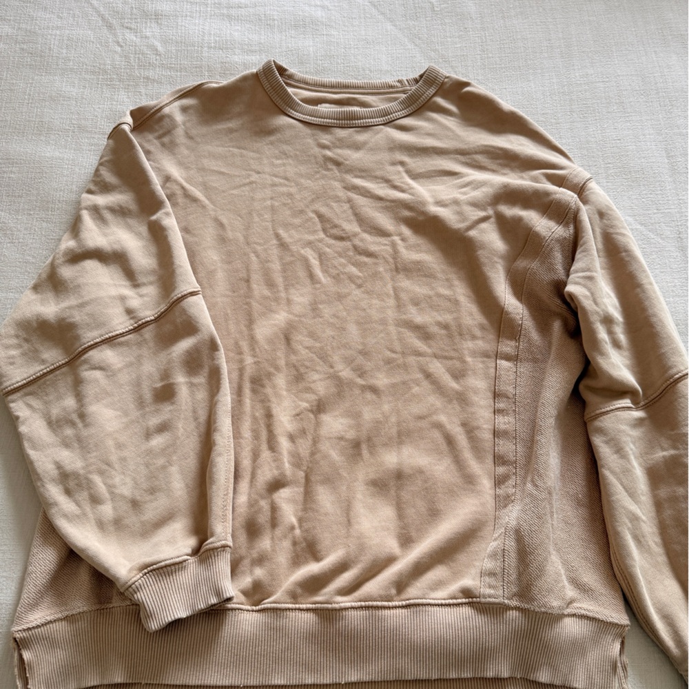 Aerie Tan Sweatshirt